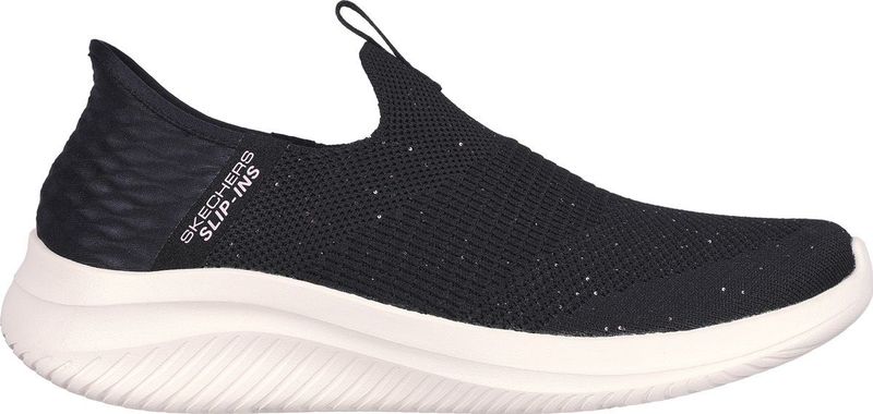 Skechers Ultra Flex 3 0-Shiny Night Dames Instappers - Zwart Goud