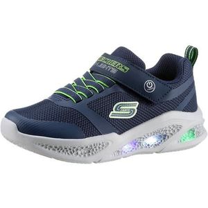 Skechers Meteor Lights kinder sneakers lichtjes - Blauw - Maat 36