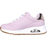Skechers Uno Gen1 - Shimmer Away Meisjes Sneakers - Roze
