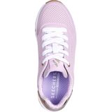 Skechers Uno Gen1 - Shimmer Away Meisjes Sneakers - Roze