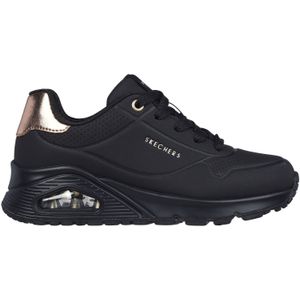 Skechers Uno Gen1 - Shimmer Away Sneakers Laag - zwart - Maat 37