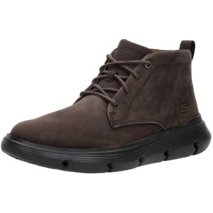 Skechers Garza heren veterboot - Bruin - Maat 44