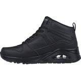 Skechers Uno High Regards Dames Sneakers Zwart