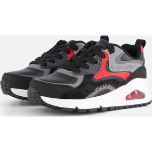 Skechers Solvano Sneakers voor heren, zwart, 7,5 UK, Zwart, 41.5 EU