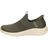 Skechers - Ultra Flex 3.0 Cozy Streak - Gymschoenen - Olijf - Gebreid