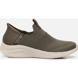 Skechers - Ultra Flex 3.0 Cozy Streak - Gymschoenen - Olijf - Gebreid