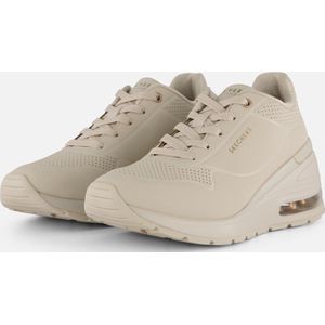 Skechers Million Air - Elevated Air Dames Sneakers - Gebroken wit