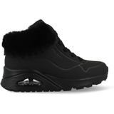 Skechers Uno Sneakers Hoog - zwart - Maat 37