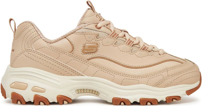 Skechers - D'LITES-GOOD - Sneakers - Naturel - Met Memory Foam