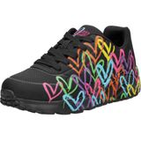 Skechers - Uno Lite - Sneakers - Zwart - Synthetisch