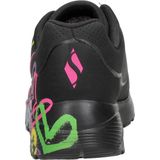 Skechers - Uno Lite - Sneakers - Zwart - Synthetisch