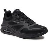 Skechers - Tres-Air Uno - Trainers - Zwart - Mesh - Air-Cooled Memory Foam