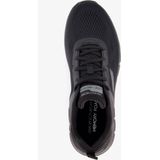 Skechers Track Broader Sneakers voor heren, Blauwe Mesh Pu Zwarte Trim, 39.5 EU