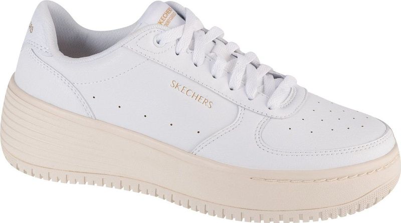 Skechers Grand 92 - Be Lifted 185110-WNT Vrouwen Wit Sneakers Sneakers