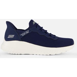 Skechers Bob Sport Instappers blauw Textiel