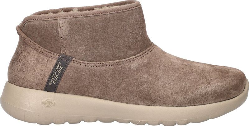 Skechers Hands Free Slip-Ins On-the-Go dames gevoerde boot - Taupe