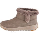 Winterlaarzen - Taupe - Veterschoenen - Warm Voering - Sleehak