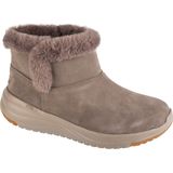 Winterlaarzen - Taupe - Veterschoenen - Warm Voering - Sleehak