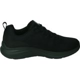 Skechers - Dampschuim - Casual Schoenen - Zwart - Engineered Mesh Lace-Up W/Luchtgekoelde Mf