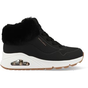 Skechers Uno-Fall Air Meisjes Sneakers - Zwart