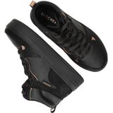Skechers Court High Sneakers Hoog - zwart - Maat 33