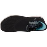 Skechers Slip-ins: Virtue - Sleek 104425-BKW Vrouwen Zwart Sneakers Sportschoenen