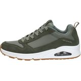 Skechers - Uno Stacre - Heren Sneakers - Olijfgroen