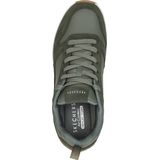 Skechers - Uno Stacre - Heren Sneakers - Olijfgroen