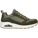 Skechers - Uno Stacre - Heren Sneakers - Olijfgroen