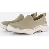 Skechers - GO Walk 7 Ivy - Gymschoenen - Taupe - Atletische Gebreide Slip Op