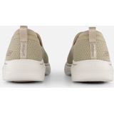 Skechers - GO Walk 7 Ivy - Gymschoenen - Taupe - Atletische Gebreide Slip Op