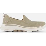 Skechers - GO Walk 7 Ivy - Gymschoenen - Taupe - Atletische Gebreide Slip Op