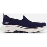 Skechers Go Walk 7 - Ivy Dames Instappers - Donkerblauw/Wit - Maat 38