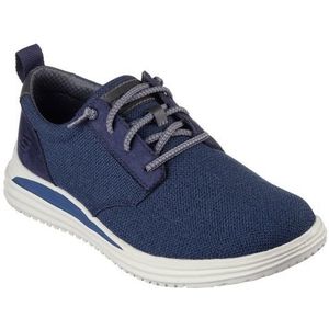 Skechers Bewezen Gladwin Sneakers voor heren, Navy Mesh, 12 UK, Navy Mesh, 47.5 EU