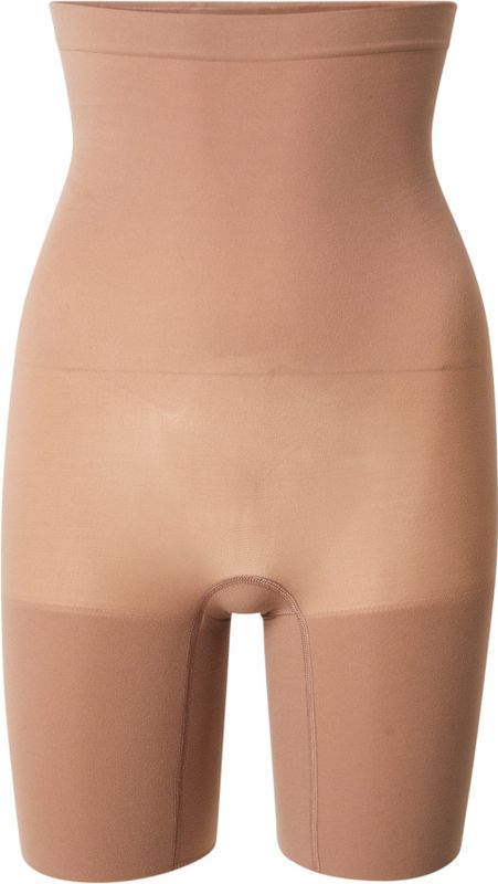 SPANX Everyday Seamless Shaping seamless high waist medium corrigerende short donkerbeige