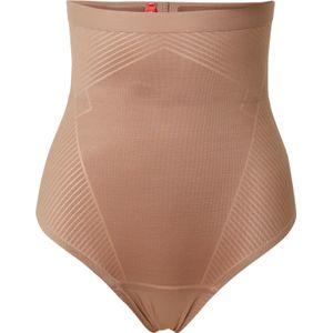 SPANX Thinstincts 2.0 high waist medium corrigerende string donkerbeige