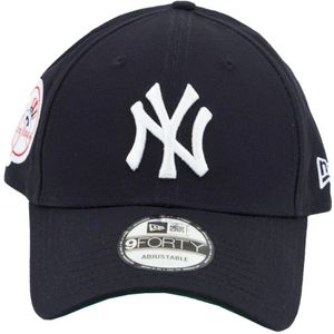 New York Yankees Cap - Team Side Patch - Limited Edition - 9FORTY - One size - Navy/White - New Era Caps - 9Forty - NY Pet Heren - NY Pet Dames - Petten