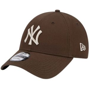 New Era, Bruine Gestructureerde Hoed met Verstelbare Strapback Bruin, Heren, Maat:ONE Size