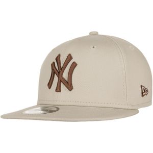 New York Yankees Cap - Limited Edition - Maat M/L Verstelbaar - Snapback - 9Fifty - Stone - New Era Caps - NY Pet Heren - NY Pet Dames - Petten