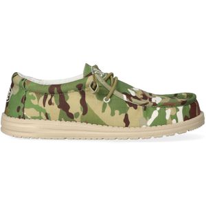 HEYDUDE Wally Camouflage Heren Instappers Multi Camo