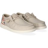 HEYDUDE  Instappers Heren Wally Funk  Beige  Chambray