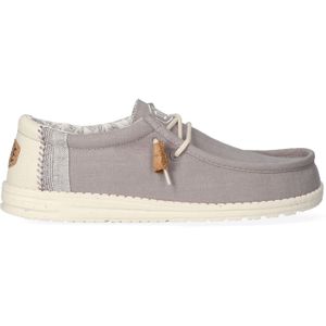 HEYDUDE Wally Break Stitch Heren Instappers Grey | Grijs | Maat 42 | HD40015-030