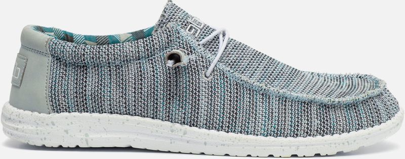 Hey Dude Wally Sox Blauw/Grijs