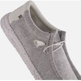 HEYDUDE Wally Sox Instappers - Grijs - Canvas - Rubber Zool - Uitneembaar Voetbed
