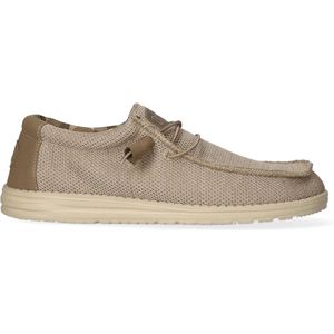 HEYDUDE Wally Sox Heren Instappers Beige