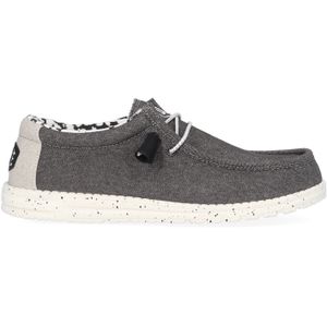 HEYDUDE Wally Stretch Heren Instappers Opal Black Maat 43
