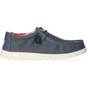 HEY DUDE  Wally Stretch Canvas  instappers  heren Marine