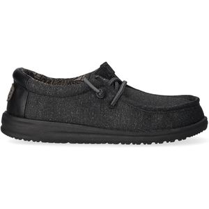 Hey Dude - Wally Youth - Moc Toe Schoenen - Zwart - Ademend Materiaal