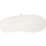 Hey Dude Wally Youth Slub Canvas Moccasin, Wit, 30 EU, wit, 30 EU