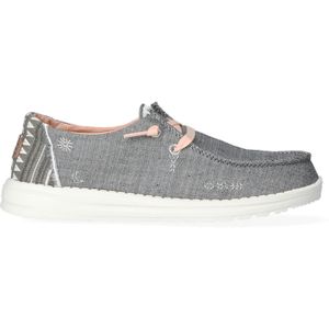 HEYDUDE  Instappers Dames Wendy  Grijs  Chambray